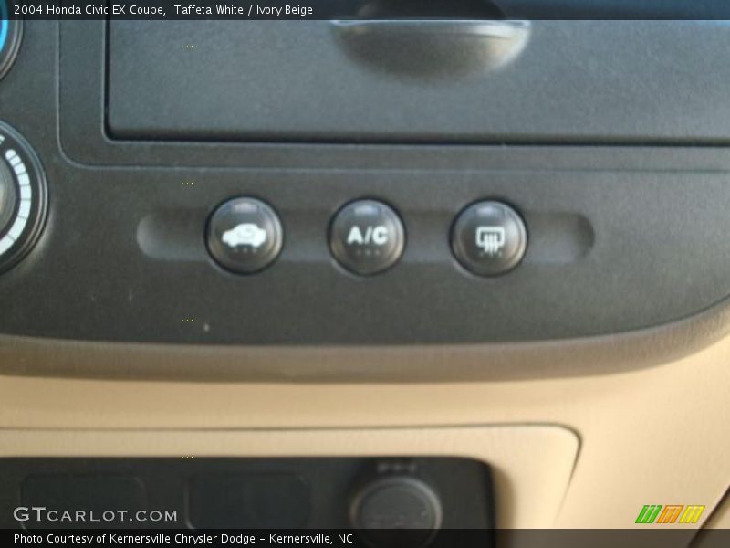 Taffeta White / Ivory Beige 2004 Honda Civic EX Coupe