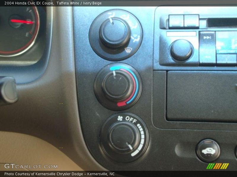 Taffeta White / Ivory Beige 2004 Honda Civic EX Coupe