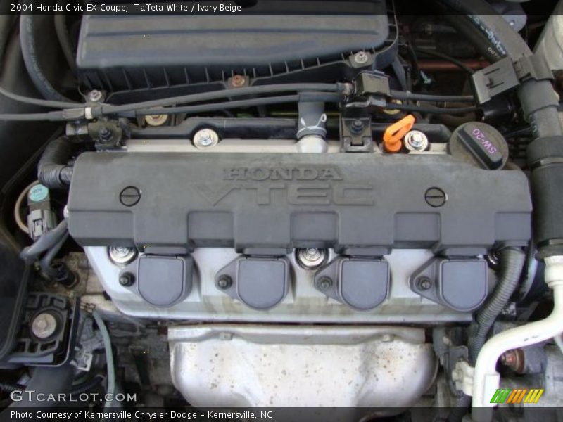 Taffeta White / Ivory Beige 2004 Honda Civic EX Coupe
