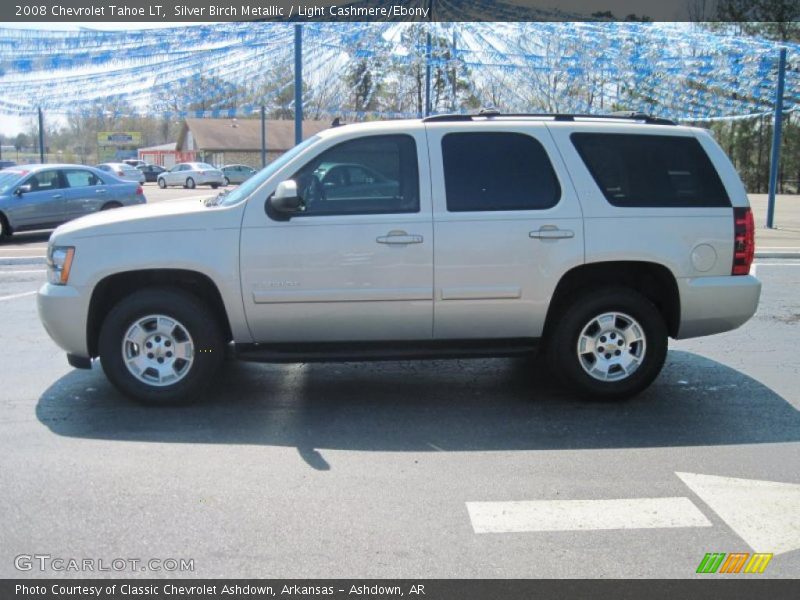 Silver Birch Metallic / Light Cashmere/Ebony 2008 Chevrolet Tahoe LT