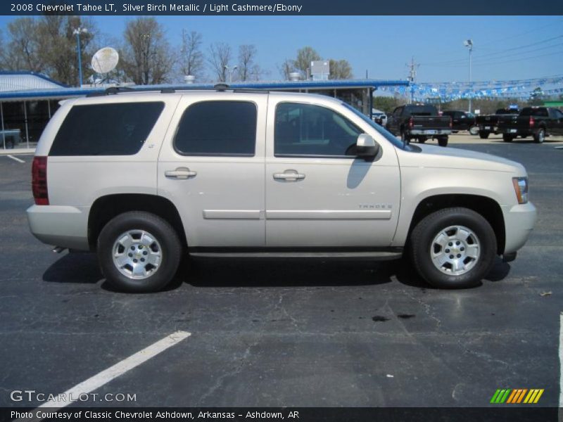 Silver Birch Metallic / Light Cashmere/Ebony 2008 Chevrolet Tahoe LT