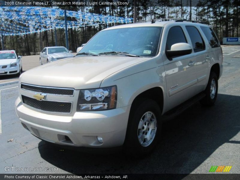 Silver Birch Metallic / Light Cashmere/Ebony 2008 Chevrolet Tahoe LT