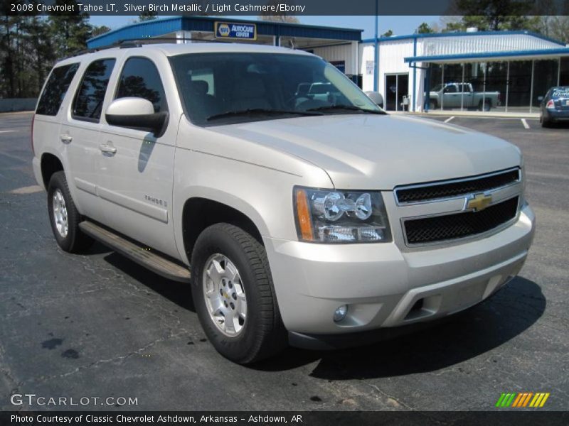 Silver Birch Metallic / Light Cashmere/Ebony 2008 Chevrolet Tahoe LT