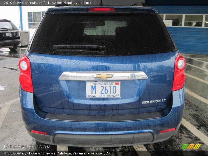 Navy Blue Metallic / Jet Black 2010 Chevrolet Equinox LT