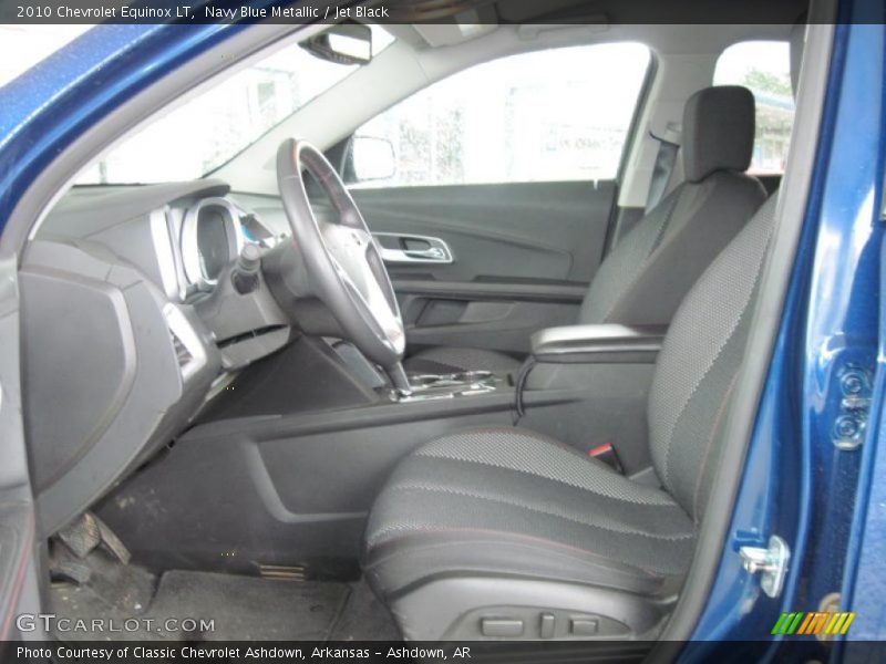 Navy Blue Metallic / Jet Black 2010 Chevrolet Equinox LT