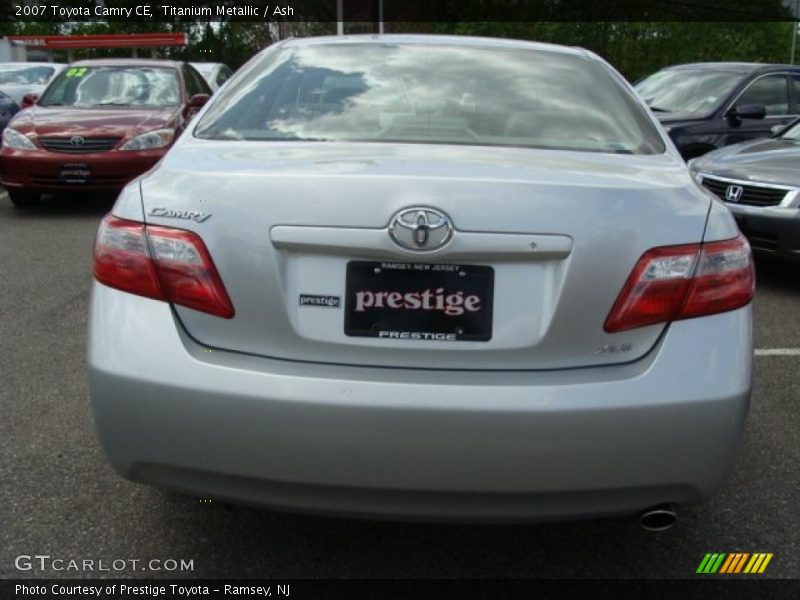 Titanium Metallic / Ash 2007 Toyota Camry CE