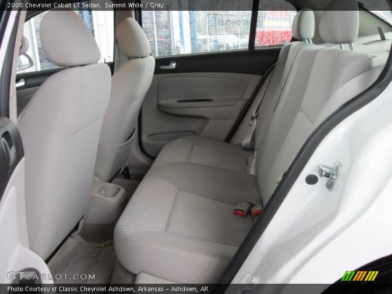 Summit White / Gray 2008 Chevrolet Cobalt LT Sedan