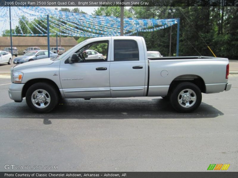 Bright Silver Metallic / Medium Slate Gray 2006 Dodge Ram 2500 Sport Quad Cab