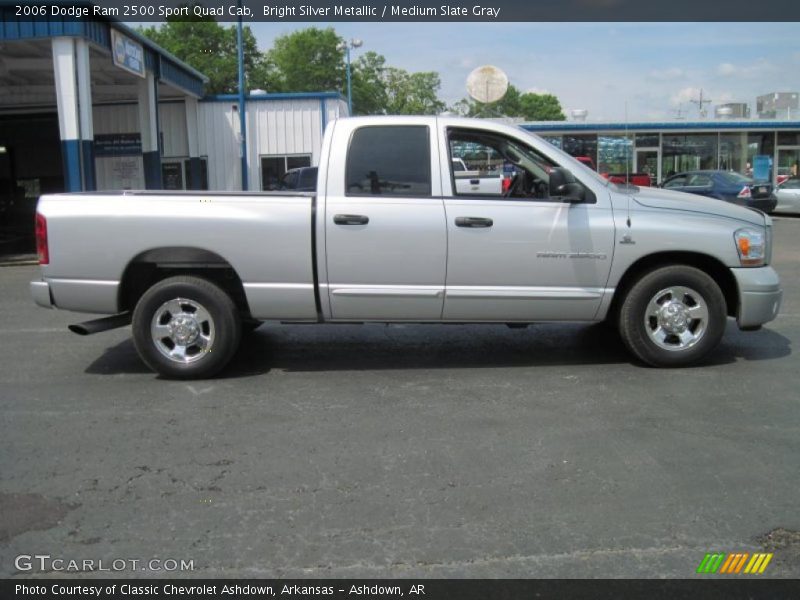 Bright Silver Metallic / Medium Slate Gray 2006 Dodge Ram 2500 Sport Quad Cab