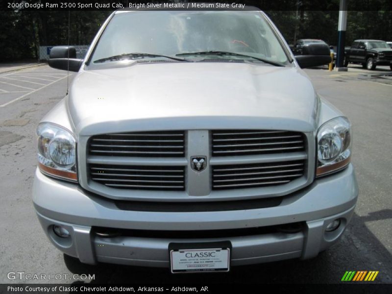 Bright Silver Metallic / Medium Slate Gray 2006 Dodge Ram 2500 Sport Quad Cab