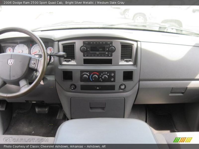 Bright Silver Metallic / Medium Slate Gray 2006 Dodge Ram 2500 Sport Quad Cab