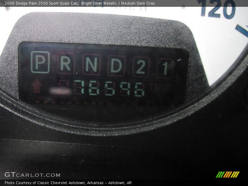Bright Silver Metallic / Medium Slate Gray 2006 Dodge Ram 2500 Sport Quad Cab