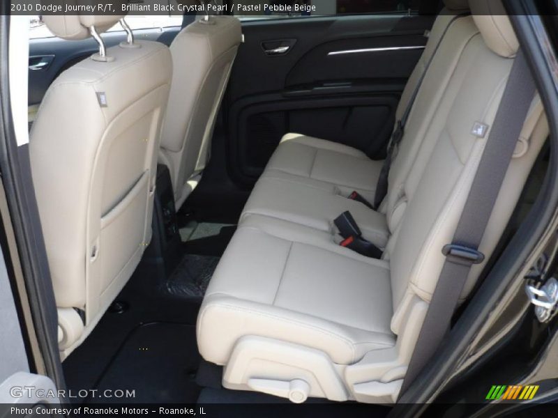 Brilliant Black Crystal Pearl / Pastel Pebble Beige 2010 Dodge Journey R/T