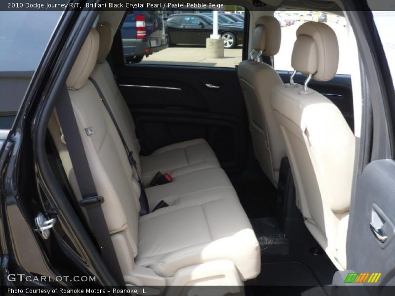 Brilliant Black Crystal Pearl / Pastel Pebble Beige 2010 Dodge Journey R/T