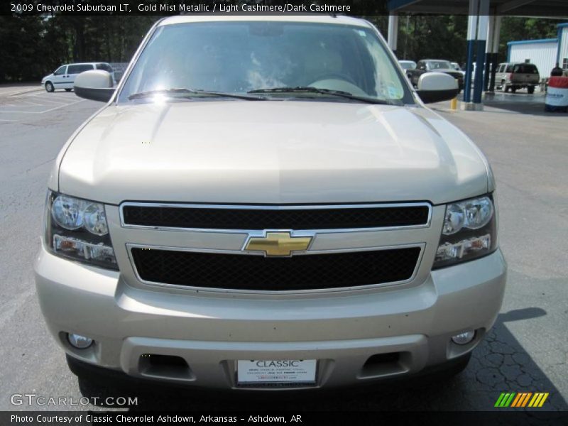 Gold Mist Metallic / Light Cashmere/Dark Cashmere 2009 Chevrolet Suburban LT