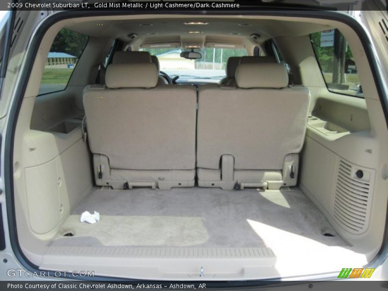 Gold Mist Metallic / Light Cashmere/Dark Cashmere 2009 Chevrolet Suburban LT