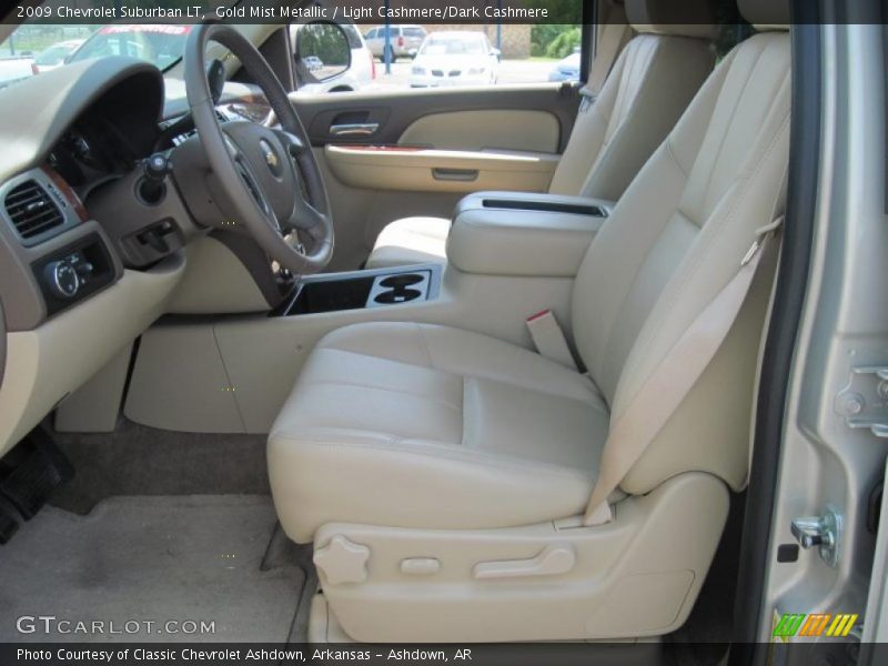 Gold Mist Metallic / Light Cashmere/Dark Cashmere 2009 Chevrolet Suburban LT