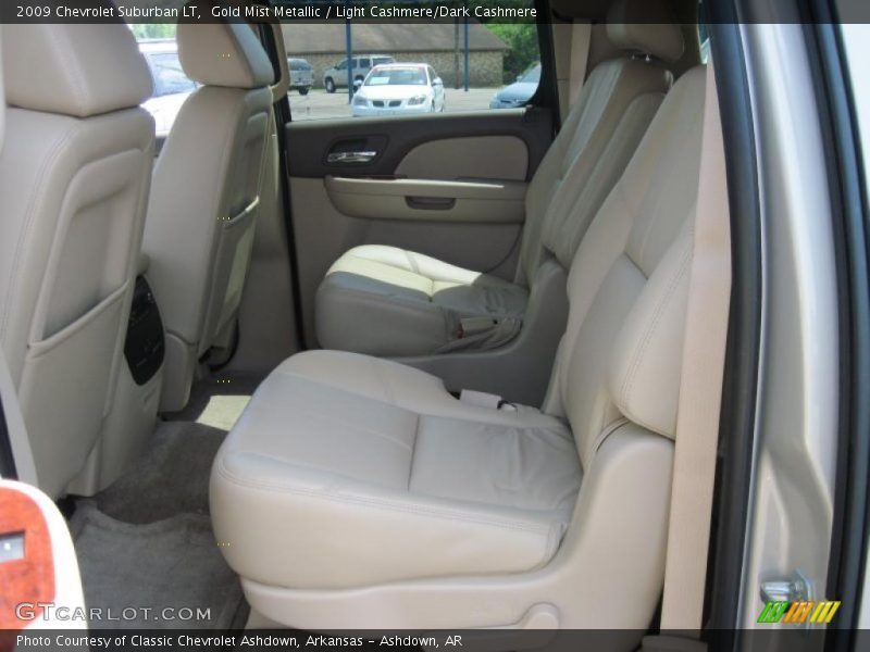 Gold Mist Metallic / Light Cashmere/Dark Cashmere 2009 Chevrolet Suburban LT