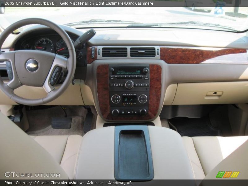 Gold Mist Metallic / Light Cashmere/Dark Cashmere 2009 Chevrolet Suburban LT