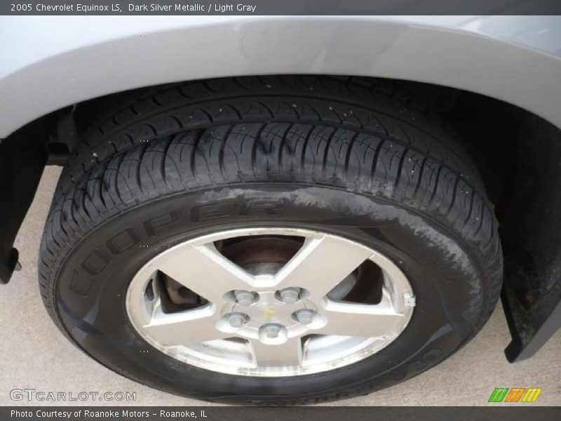 Dark Silver Metallic / Light Gray 2005 Chevrolet Equinox LS