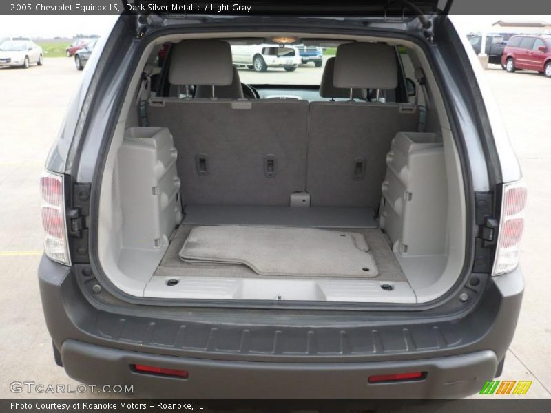 Dark Silver Metallic / Light Gray 2005 Chevrolet Equinox LS