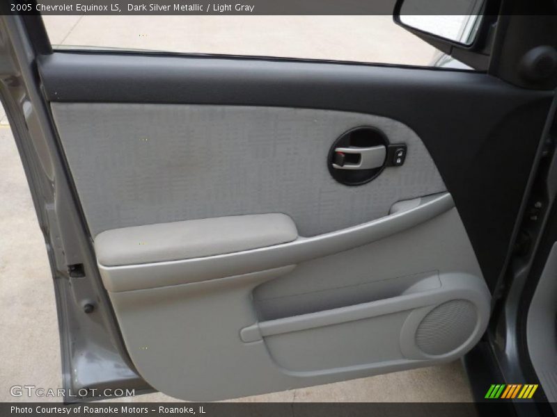 Dark Silver Metallic / Light Gray 2005 Chevrolet Equinox LS