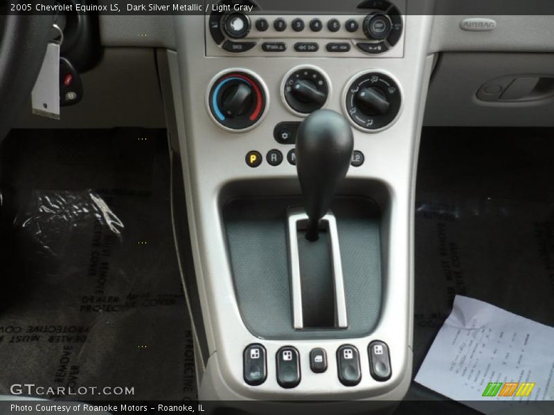 Dark Silver Metallic / Light Gray 2005 Chevrolet Equinox LS
