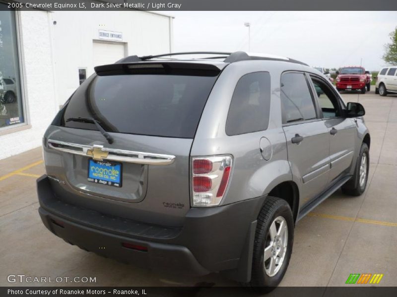 Dark Silver Metallic / Light Gray 2005 Chevrolet Equinox LS