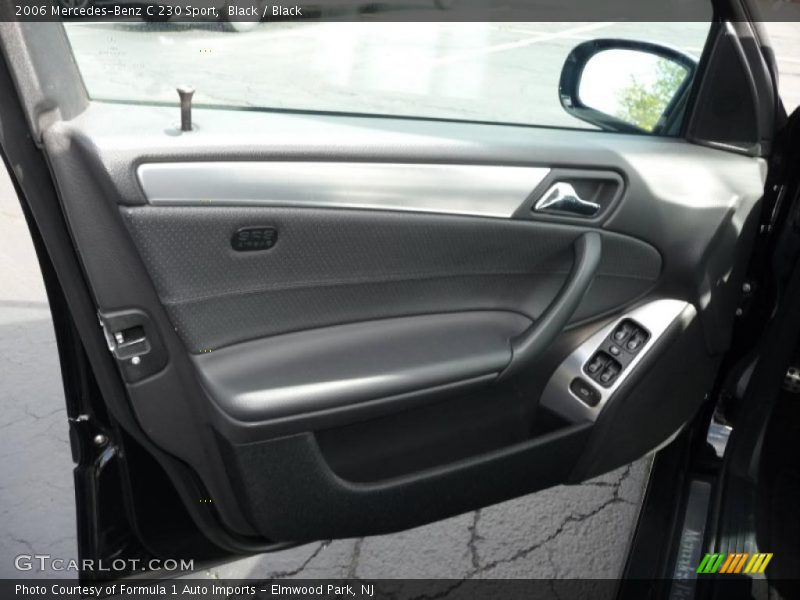 Black / Black 2006 Mercedes-Benz C 230 Sport