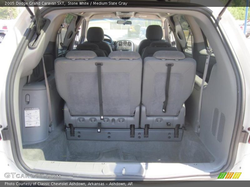 Stone White / Medium Slate Gray 2005 Dodge Grand Caravan SXT