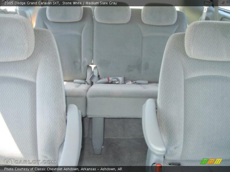 Stone White / Medium Slate Gray 2005 Dodge Grand Caravan SXT