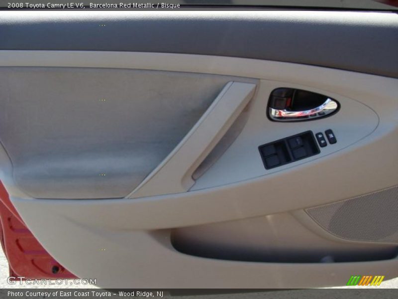 Barcelona Red Metallic / Bisque 2008 Toyota Camry LE V6