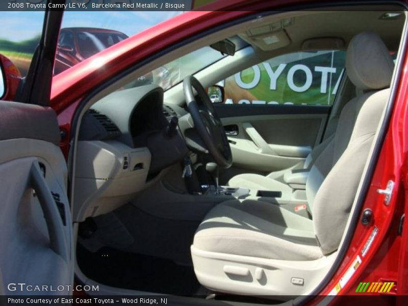 Barcelona Red Metallic / Bisque 2008 Toyota Camry LE V6