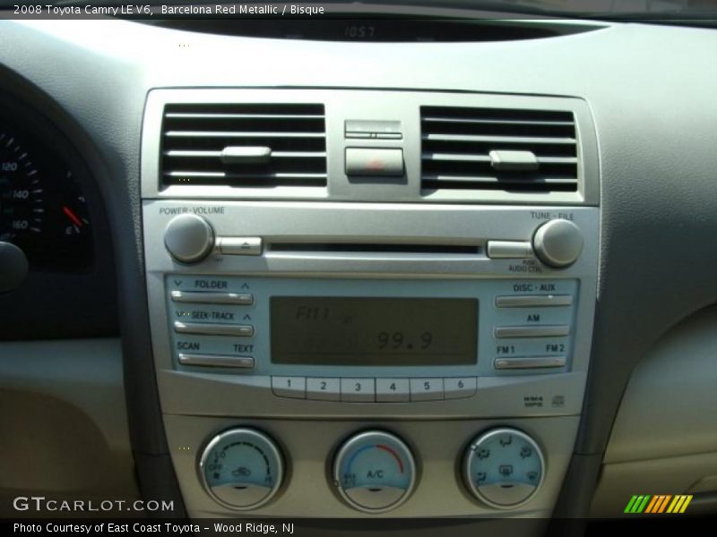 Barcelona Red Metallic / Bisque 2008 Toyota Camry LE V6