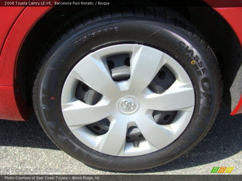 Barcelona Red Metallic / Bisque 2008 Toyota Camry LE V6