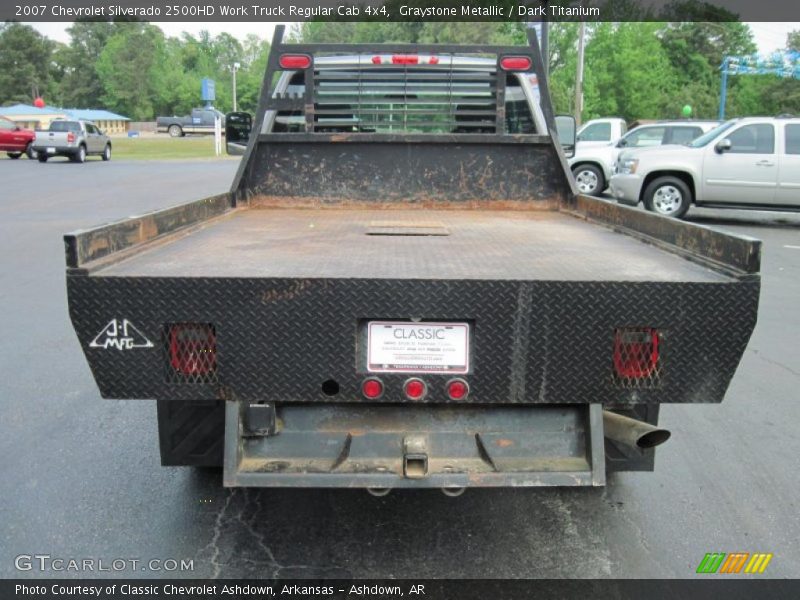 Graystone Metallic / Dark Titanium 2007 Chevrolet Silverado 2500HD Work Truck Regular Cab 4x4