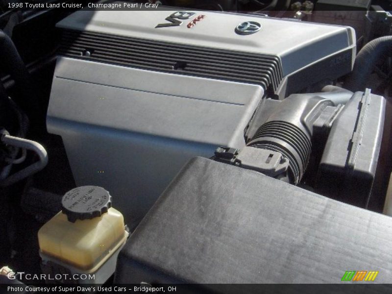 Champagne Pearl / Gray 1998 Toyota Land Cruiser