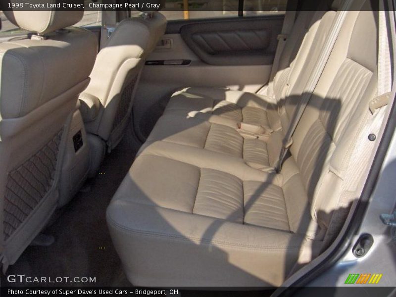 Champagne Pearl / Gray 1998 Toyota Land Cruiser