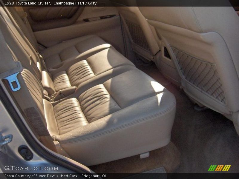 Champagne Pearl / Gray 1998 Toyota Land Cruiser
