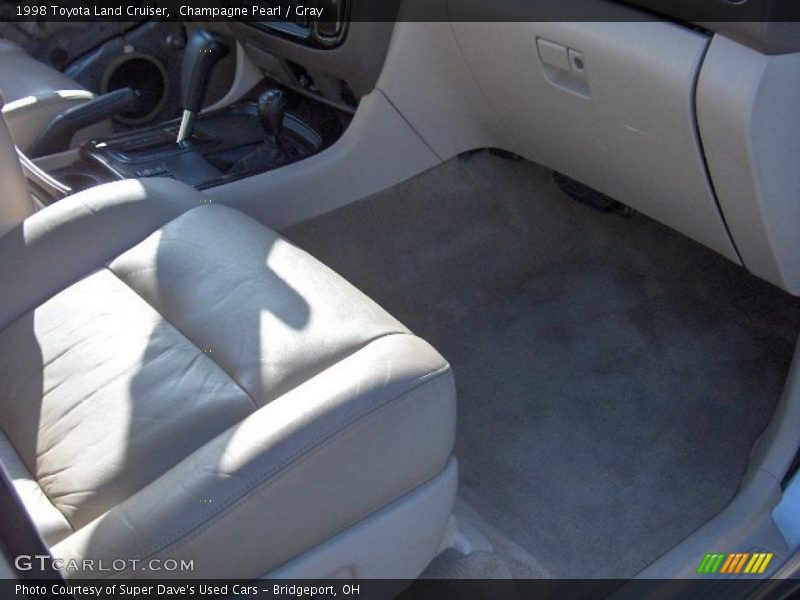 Champagne Pearl / Gray 1998 Toyota Land Cruiser