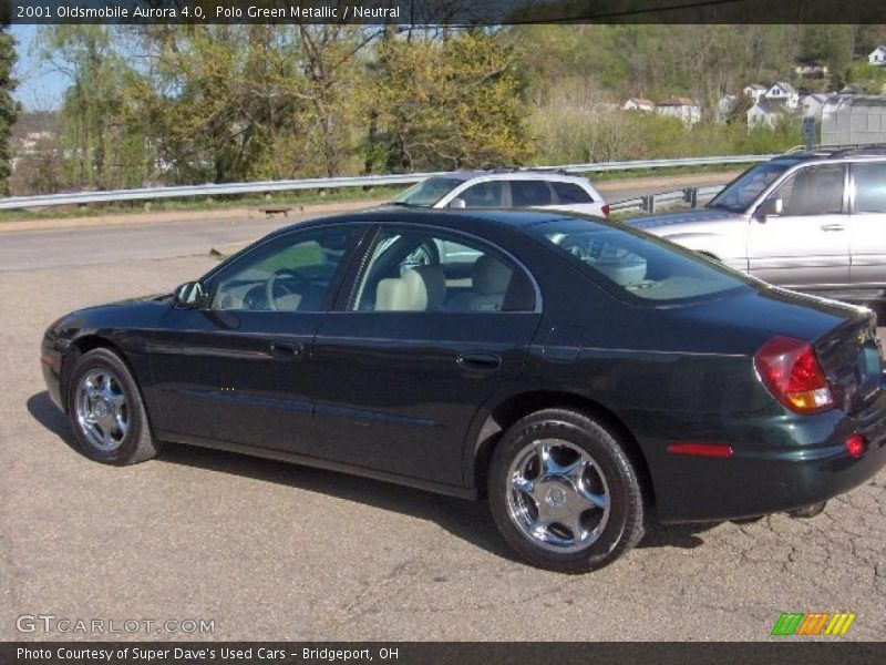 Polo Green Metallic / Neutral 2001 Oldsmobile Aurora 4.0