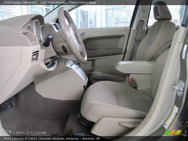 Light Khaki Metallic / Pastel Pebble Beige 2008 Dodge Caliber R/T