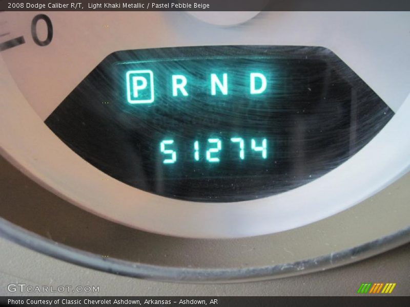 Light Khaki Metallic / Pastel Pebble Beige 2008 Dodge Caliber R/T