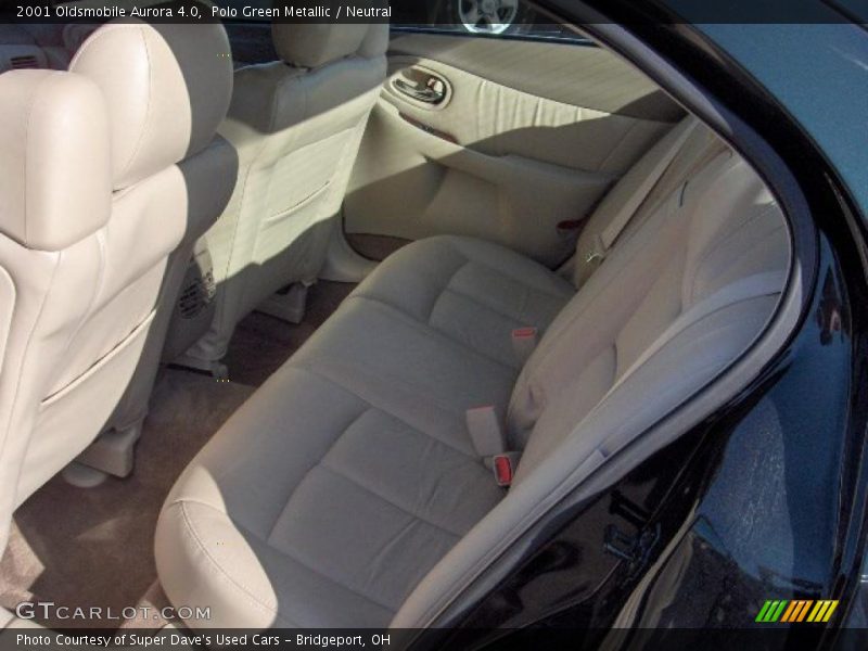 Polo Green Metallic / Neutral 2001 Oldsmobile Aurora 4.0