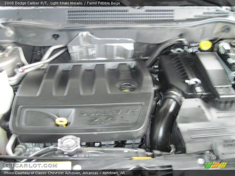 Light Khaki Metallic / Pastel Pebble Beige 2008 Dodge Caliber R/T