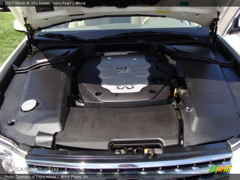 Ivory Pearl / Wheat 2007 Infiniti M 35x Sedan