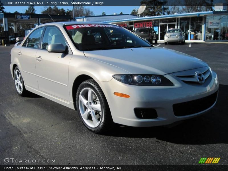 Smokestone / Beige 2008 Mazda MAZDA6 i Touring Sedan