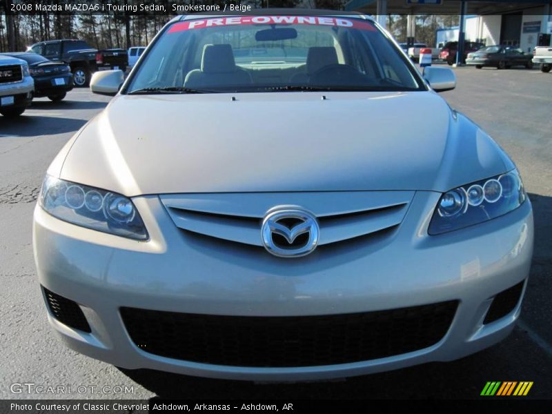 Smokestone / Beige 2008 Mazda MAZDA6 i Touring Sedan