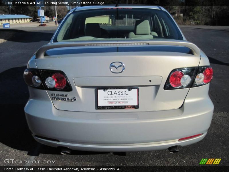 Smokestone / Beige 2008 Mazda MAZDA6 i Touring Sedan