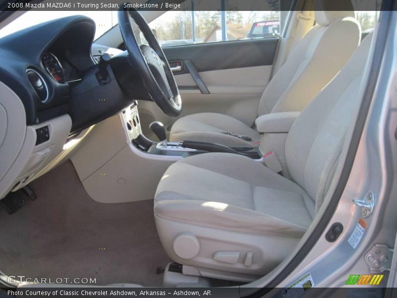 Smokestone / Beige 2008 Mazda MAZDA6 i Touring Sedan